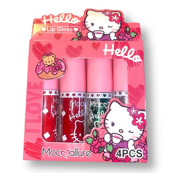 mocallure Makeup Hello Kitty Lip Gloss Set 4 Glosses Poshmark